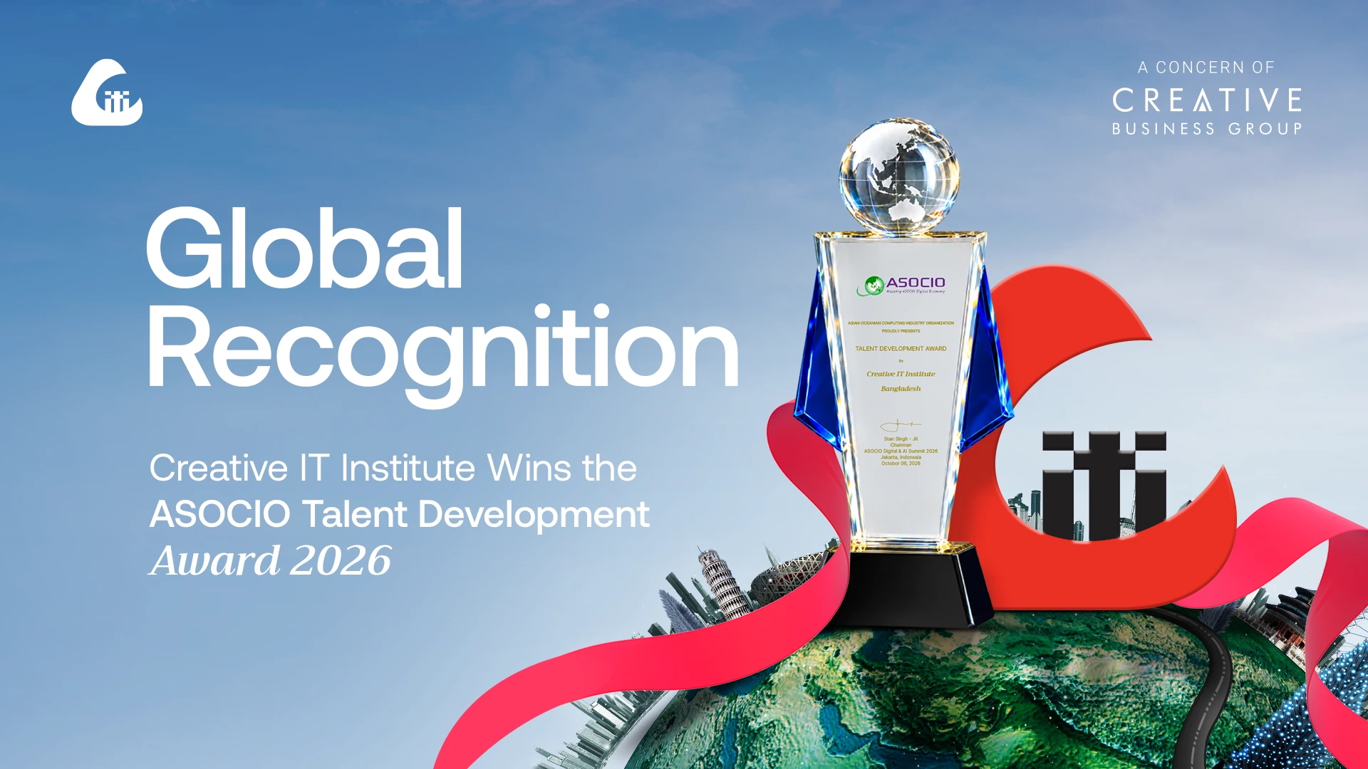 ASOCIO Talent Development Award 2026 - Creative IT Institute