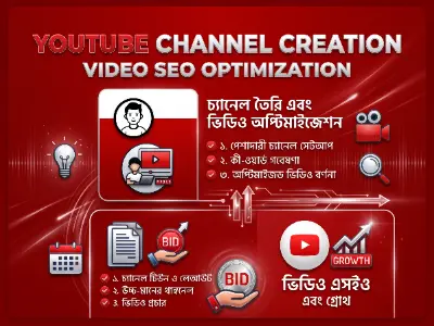 YouTube Channel Creation & Video SEO Optimization