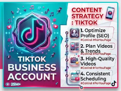 TikTok Business Account & Viral Content Strategy