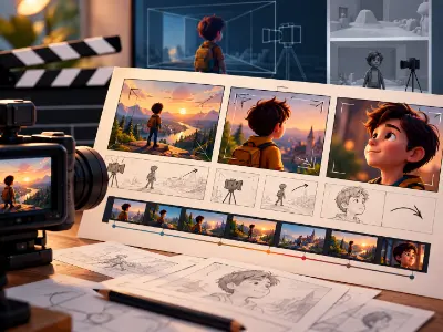 3D Animation Storyboard Project