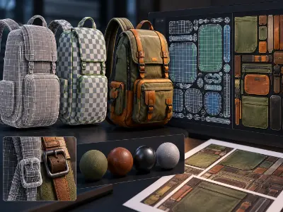 UV Mapping & Texture Preparation