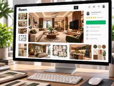 Interior Design Fiverr Portfolio Project